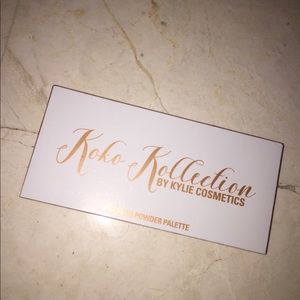 Kylie koko collection face palette